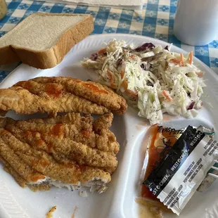 Catfish special. Very good!