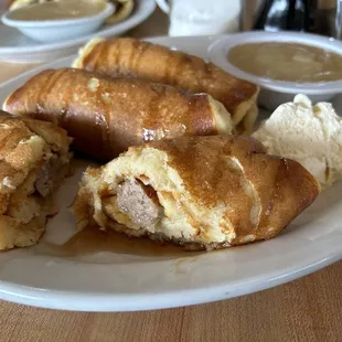 The classic pigs in a blanket