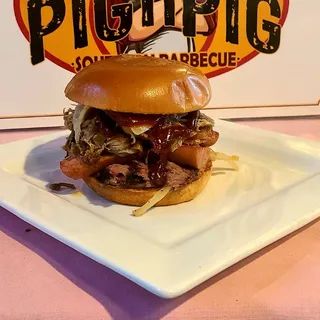 I Want All Meat Sandwich