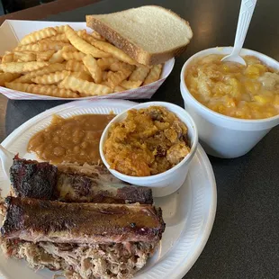 BBQ/Rib Combo Plate