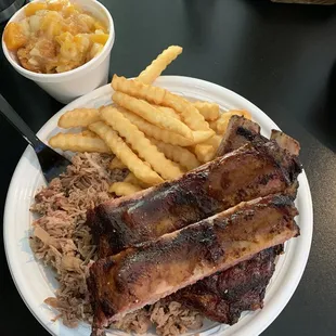 BBQ / Ribs Plate.