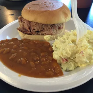 BBQ Sandwich Plate