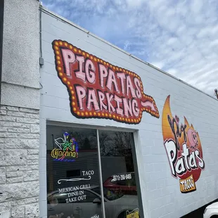 A parking lot makes it easy.