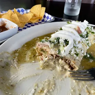 Enchilada Burrito