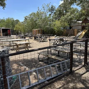 Outdoors seating