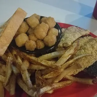 Monday Special - all you can eat catfish and ribs