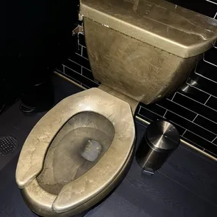 Golden Toilets