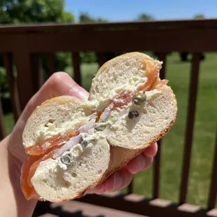 Classic Lox Sandwich