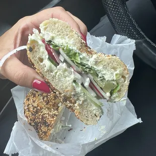 Lox Bagel Sandwich