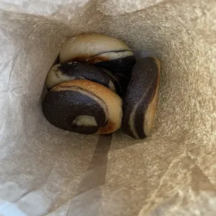 Seeded Marble Bagel