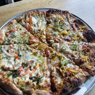 Poblano Pepper Pizza