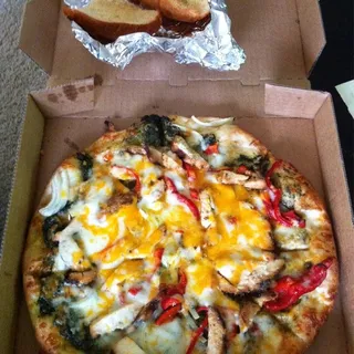 Pizza Al Pesto Pizza