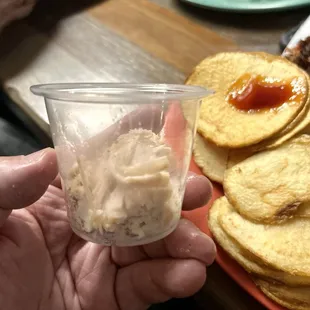 I wanted sample smoked turkey, she offered sell me 1oz. I think they charged $4 for this! Ludicrous! Highway robbery.  Profit over people