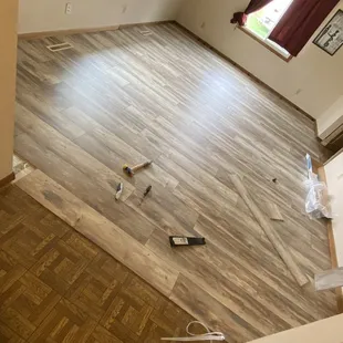 Laminate flooring