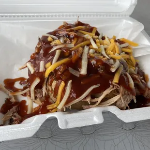 BBQ Baked potato
