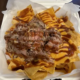 BBQ nachos