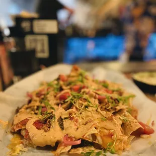 Chicharrón nachos