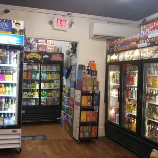 Much improved selection of beer, mikes, sangria, truly, and  craft beers.