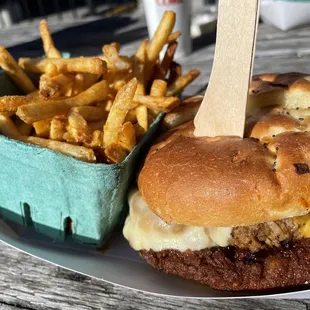 Big Pig and fantastic fries