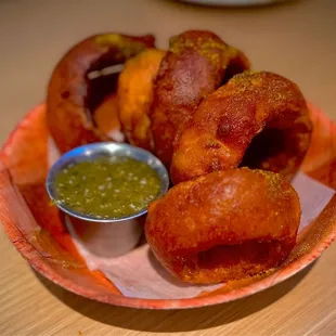 Dosa Onion Rings