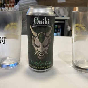 Onibi matcha cream stout