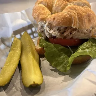 Chicken Salad Croissant Sandwich