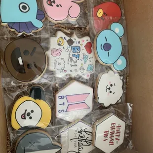 BT21 cookies