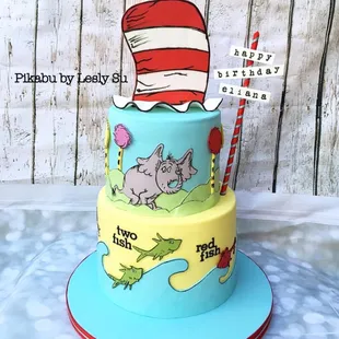 Dr. Zeus inspired cake