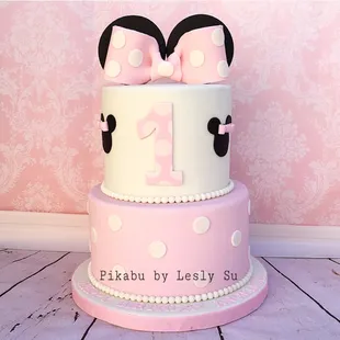 Minnie Mouse inspired Cake