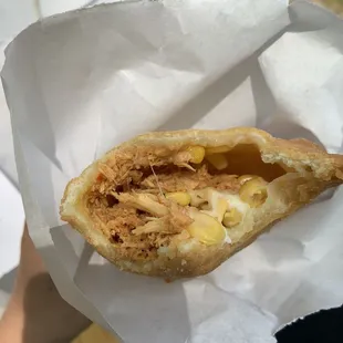 Chicken Corn Chicken Cheese Empanada