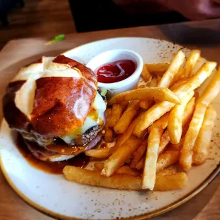 Locally Raised Bison Burger