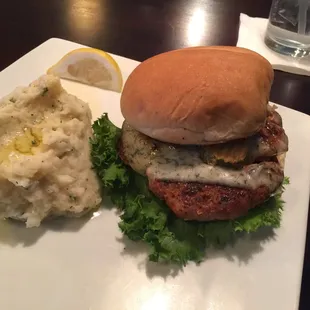 Cajun Pike Burger