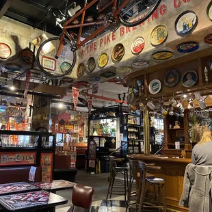 the interior of pike brewing