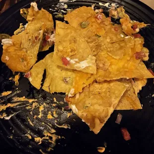 What was left of our Pike nachos...lol.