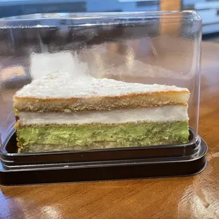 @Monster Tea - Pistachio cake. Highly recommend. Delish!