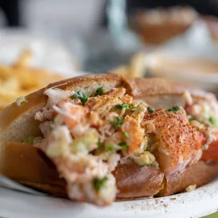 Maine Lobster Roll Combo ($42) comes w/ fries and drink