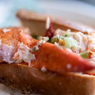 Maine Lobster Roll Combo ($42) comes w/ fries and drink