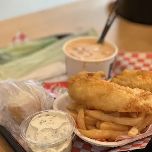 Pacific Cod Fish &apos;N Chips