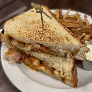 Fowl Play with fries
