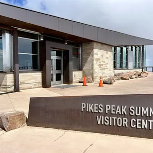 Visitor Center at the summit