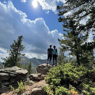 Mid-point - all downhill from here.