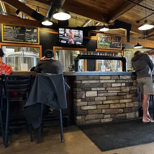 Bar area
