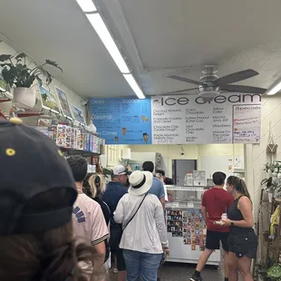 customers in a store