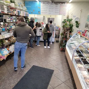 Line for ice cream (11/11/23)