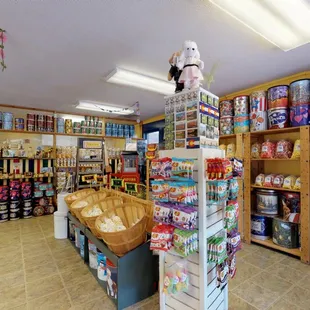 Inside the store