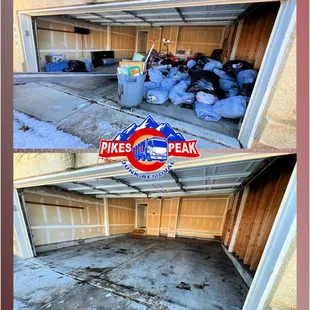 Your junk is our responsibility; Pikes Peak junk removal will clear your space and leave you feeling great.