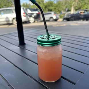 Lemonade with Raspberry and Mango