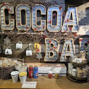 a display of goods for sale