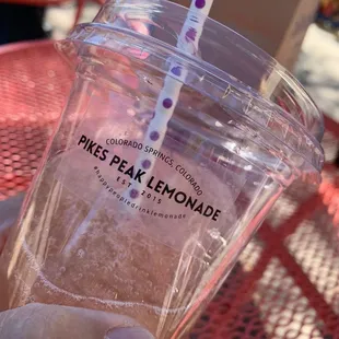 Caramel Apple Lemonade with a shot of Ginger!