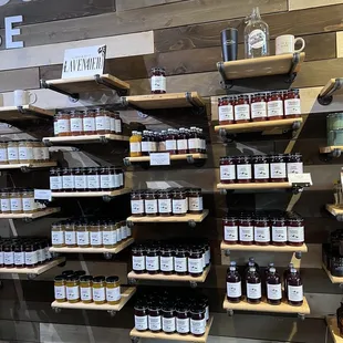 Bring home lemonade and cocktail syrups!